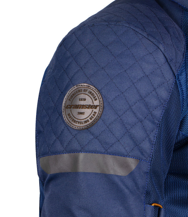 CRAMSTER FLUX RIDING JACKET - BLUE