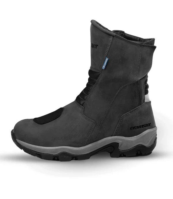 CRAMSTER FLUX MOTORCYCLE TOURING BOOTS - BLACK