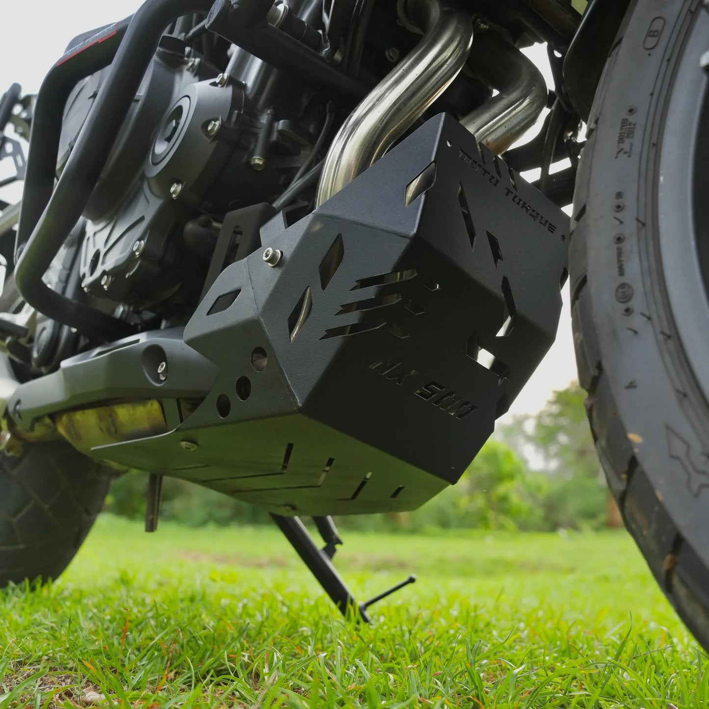 MOTO TORQUE BLACK ENGINE GUARD FOR HONDA NX-500