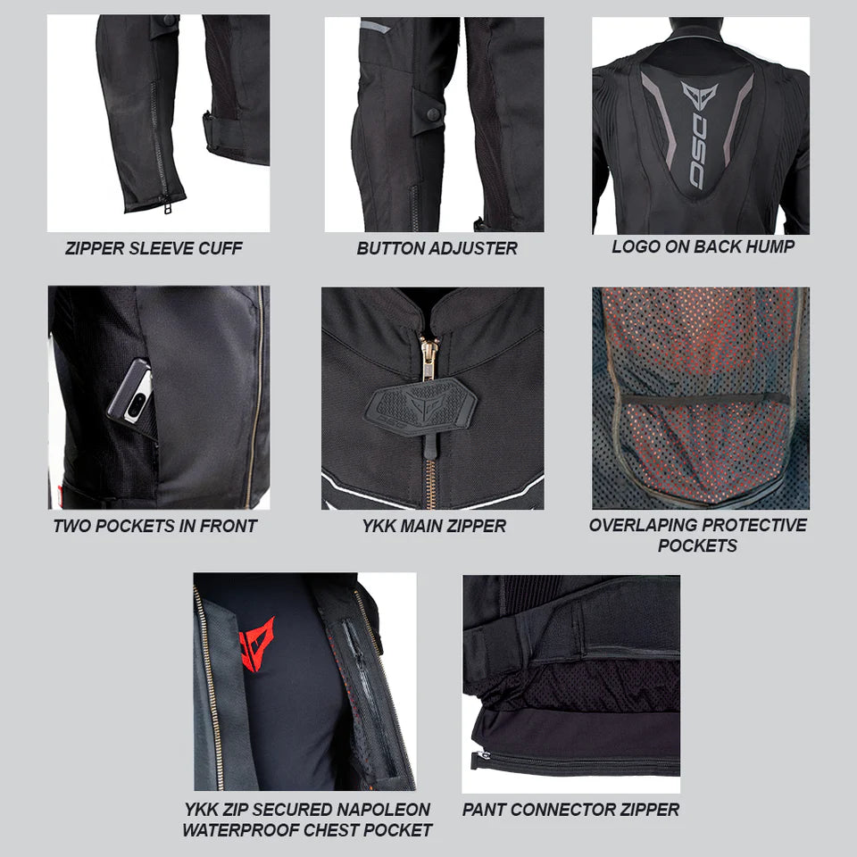 DSG RACE PRO V3 RIDING JACKET