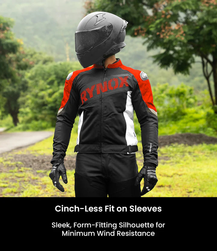 RYNOX DELTA GT JACKET - BLACK RED