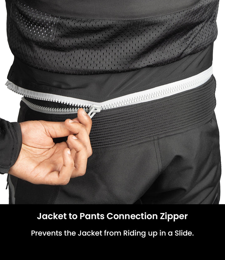 RYNOX DELTA GT JACKET - BLACK HI-VIZ GREEN