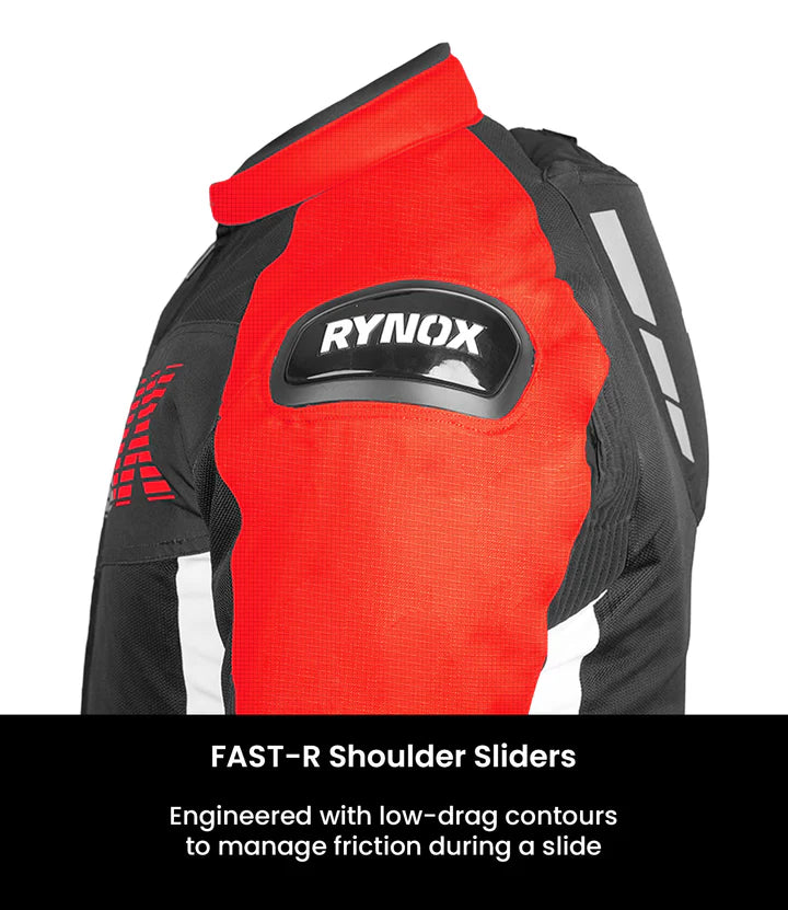 RYNOX DELTA GT JACKET - BLACK RED