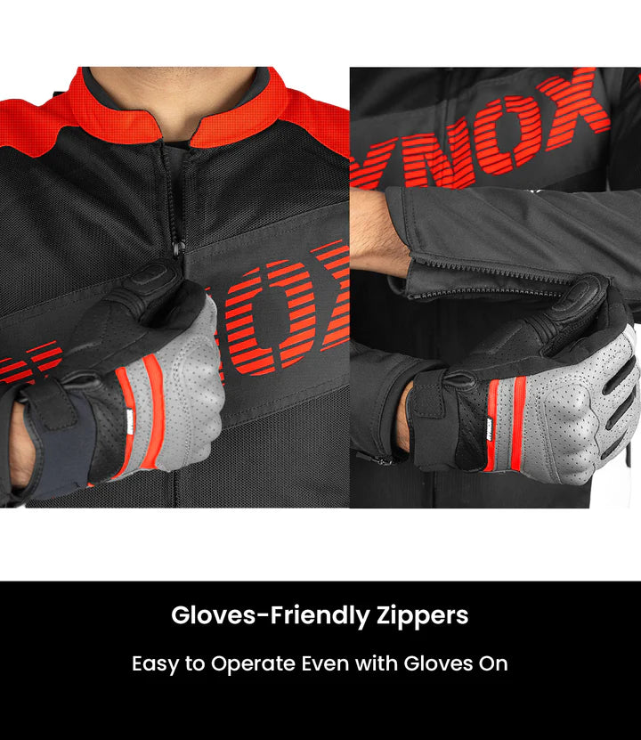 RYNOX DELTA GT JACKET - BLACK RED