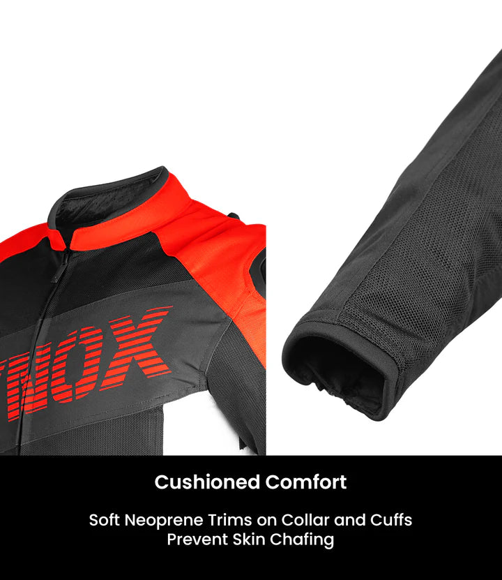 RYNOX DELTA GT JACKET - BLACK RED