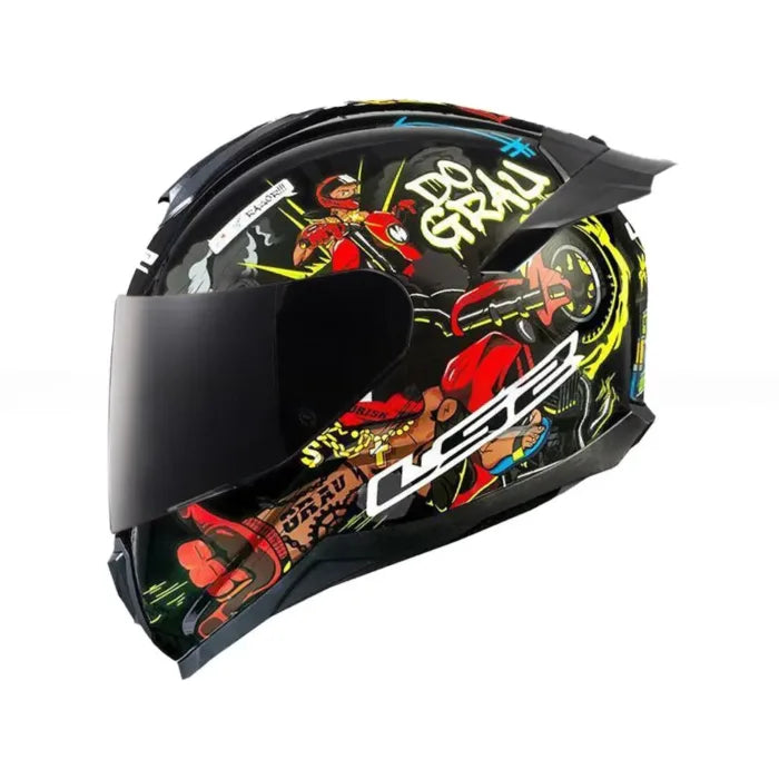 LS2 FF352 FLASH DO GRAU BLACK