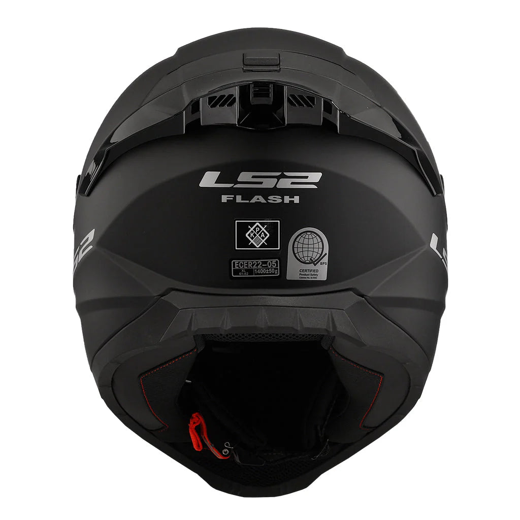 LS2 FF802 FLASH SOLID BLACK MATT HELMET