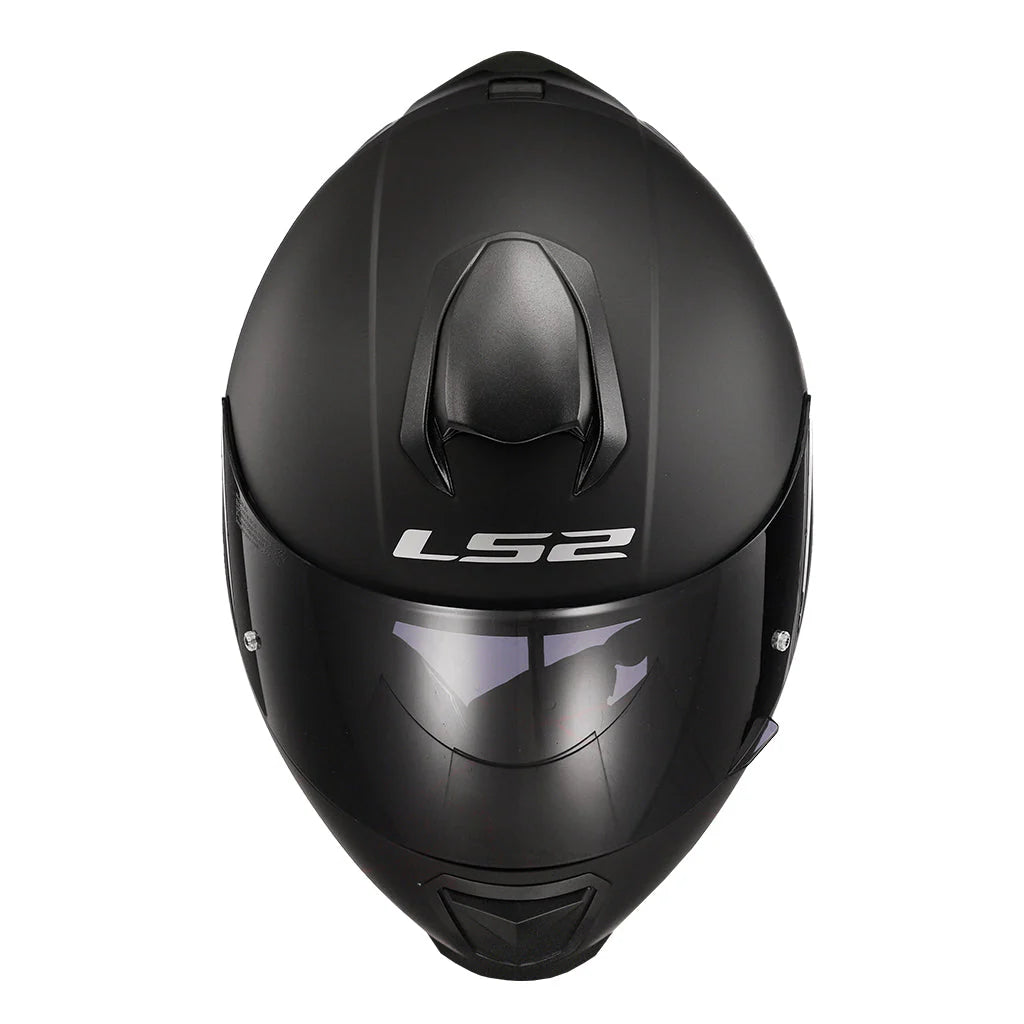 LS2 FF802 FLASH SOLID BLACK MATT HELMET