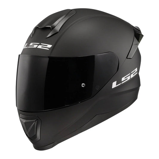 LS2 FF802 FLASH SOLID BLACK MATT HELMET