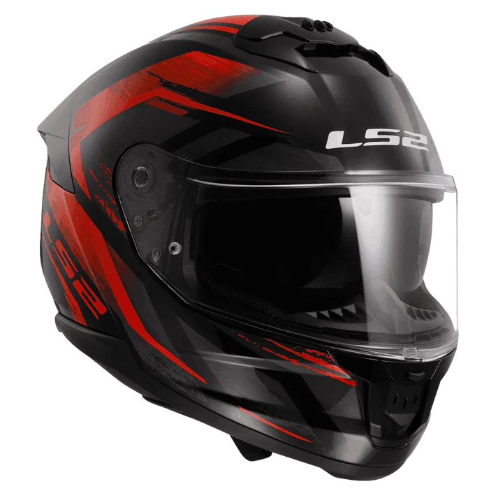 LS2 FF320 STREAM HELMET - FURY BLACK RED 06