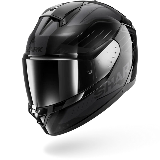 SHARK BLACK ANTHRACITE ANTHER HELMET