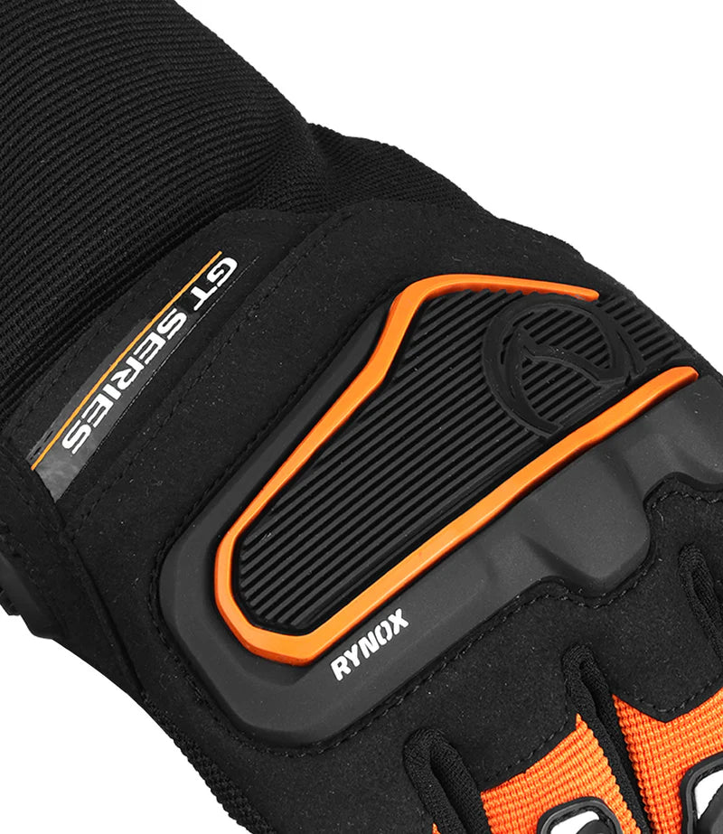 RYNOX HELIUM GT 2 GLOVES - BLACK ORANGE