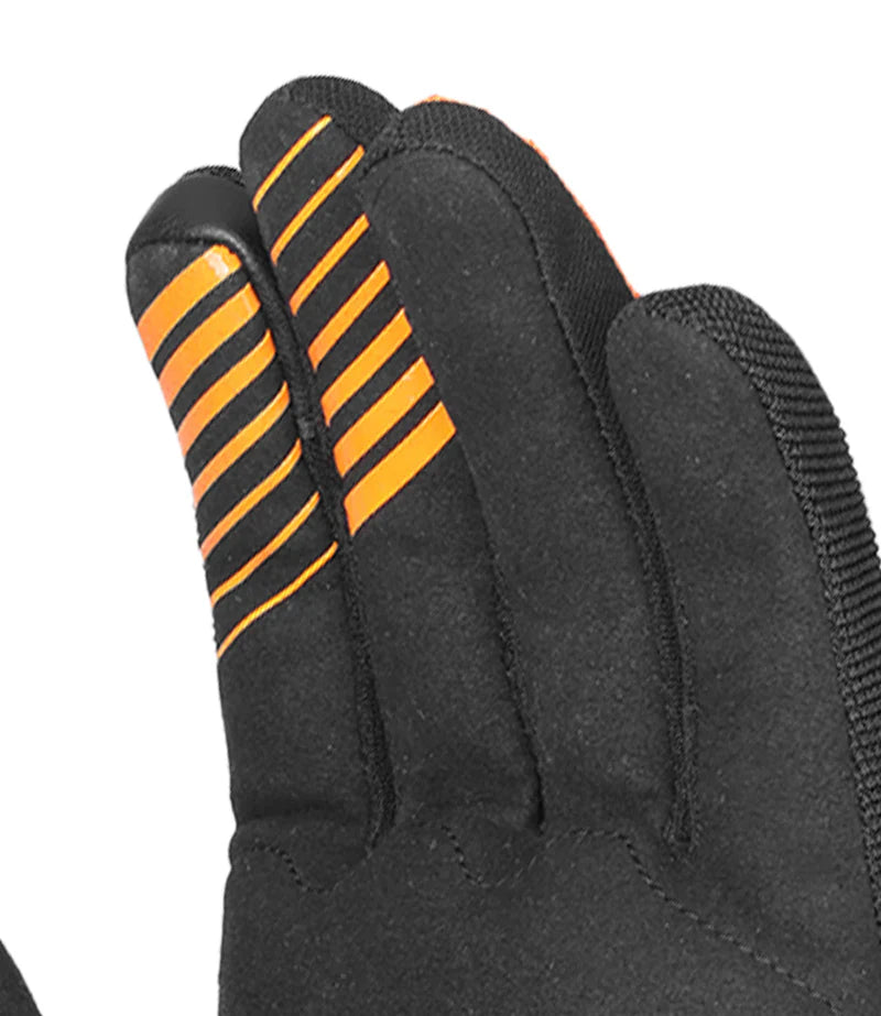 RYNOX HELIUM GT 2 GLOVES - BLACK ORANGE
