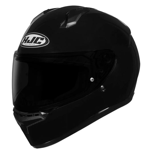 HJC C10 SOLID BLACK HELMET