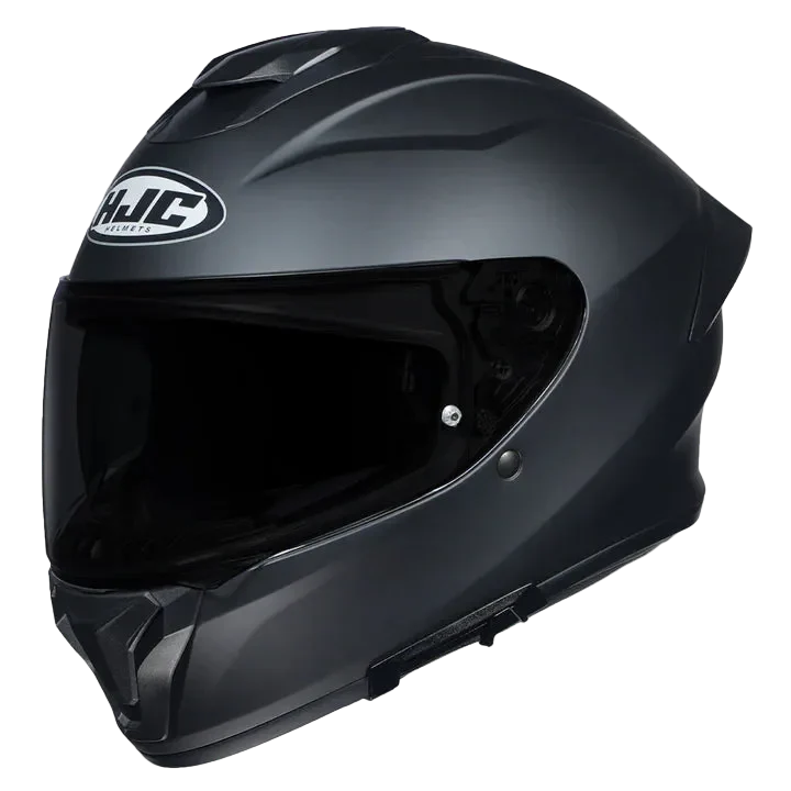 HJC C7X SOLID SEMI FLAT BLACK HELMET
