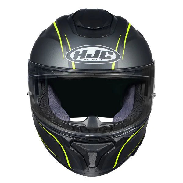 HJC C7X QUEZ MC3HSF HELMET - FLUORESCENT YELLOW