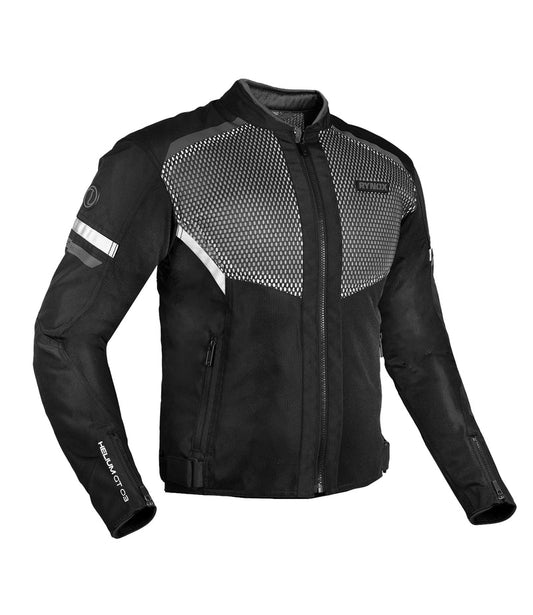 RYNOX HELIUM GT 3 JACKET - BLACK & GREY