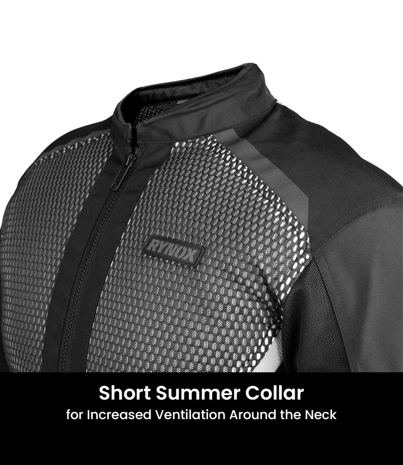 RYNOX HELIUM GT 3 JACKET - BLACK & GREY