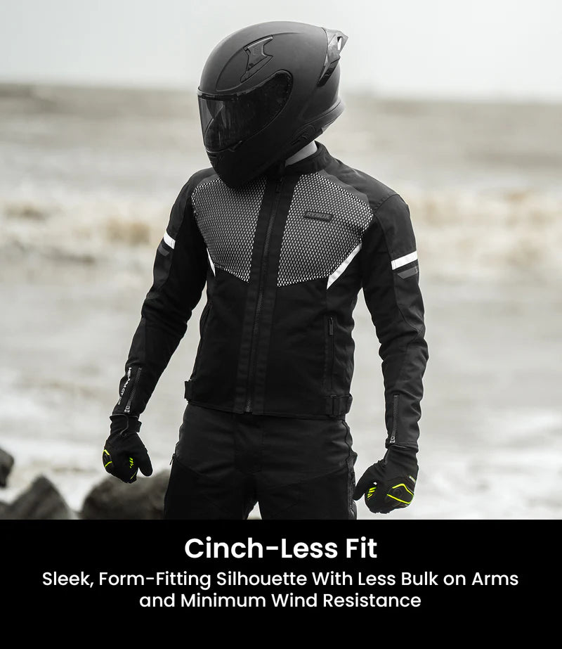 RYNOX HELIUM GT 3 JACKET - BLACK & GREY