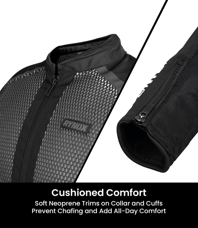 RYNOX HELIUM GT 3 JACKET - BLACK & GREY