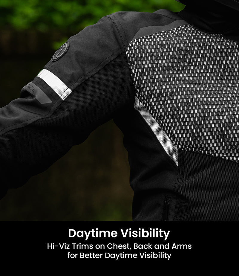 RYNOX HELIUM GT 3 JACKET - BLACK & GREY