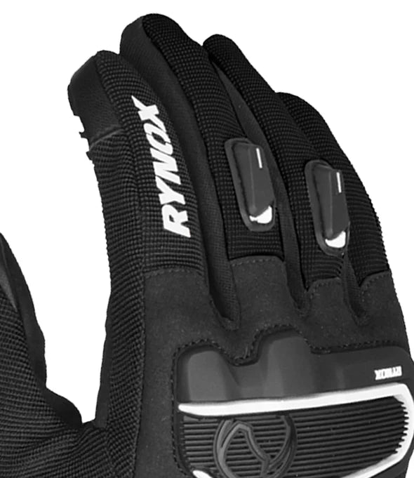 RYNOX HELIUM GT 2 GLOVES - BLACK WHITE