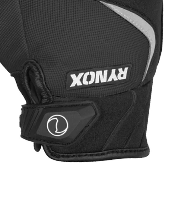 RYNOX HELIUM GT GLOVES - BLACK WHITE