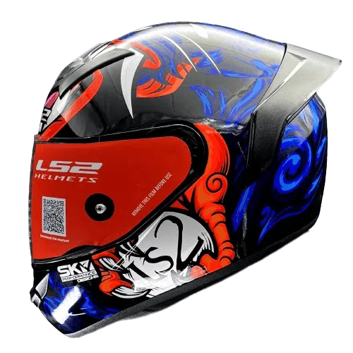 LS2 FF352 ROOKIE FOO DOG BLUE