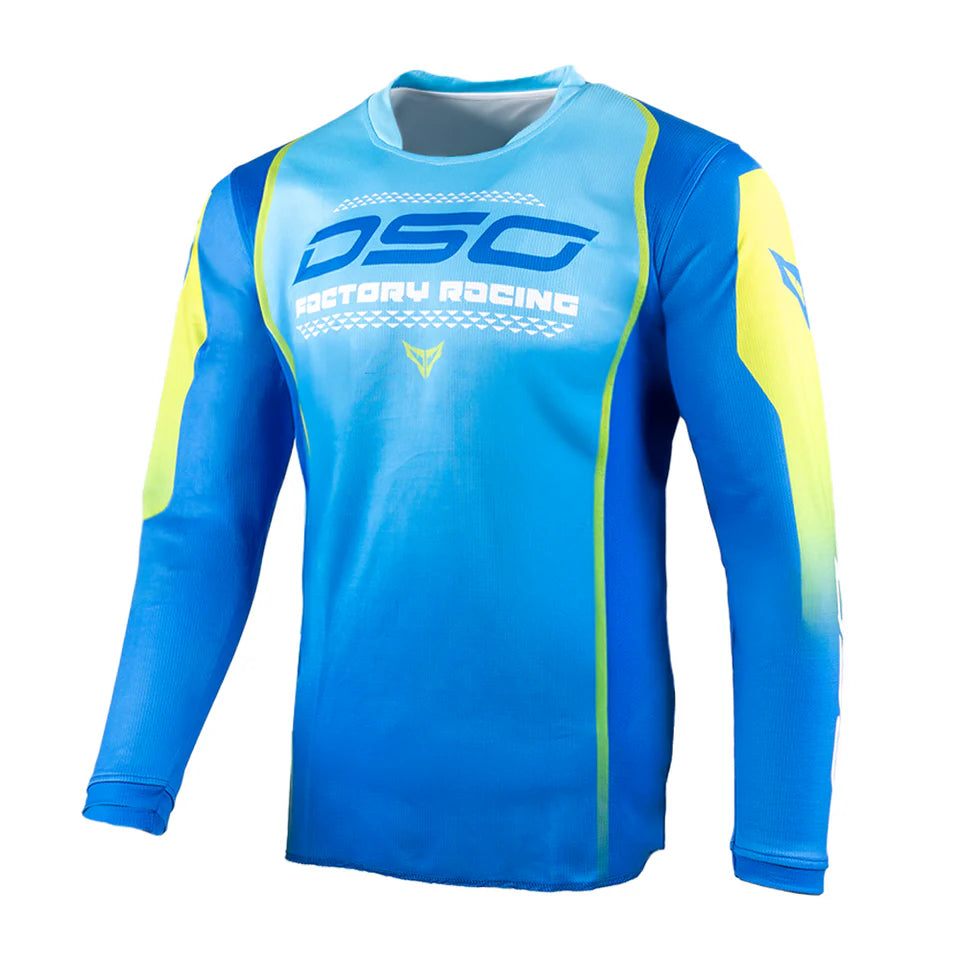 DSG FACTORY RACING JERSEY : AQUA BLUE