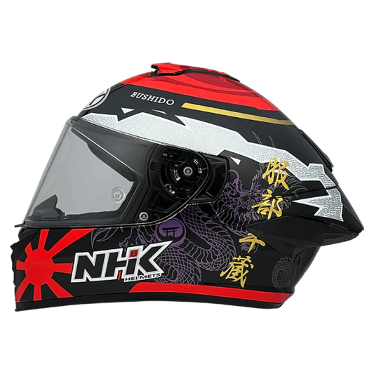 NHK K5R MIHA #1 BLACK & RED HELMET