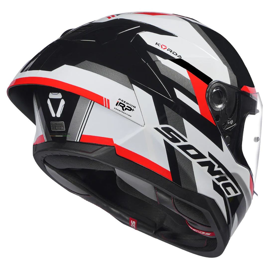 KORDA SONIC GP FLASH HELMET - RED