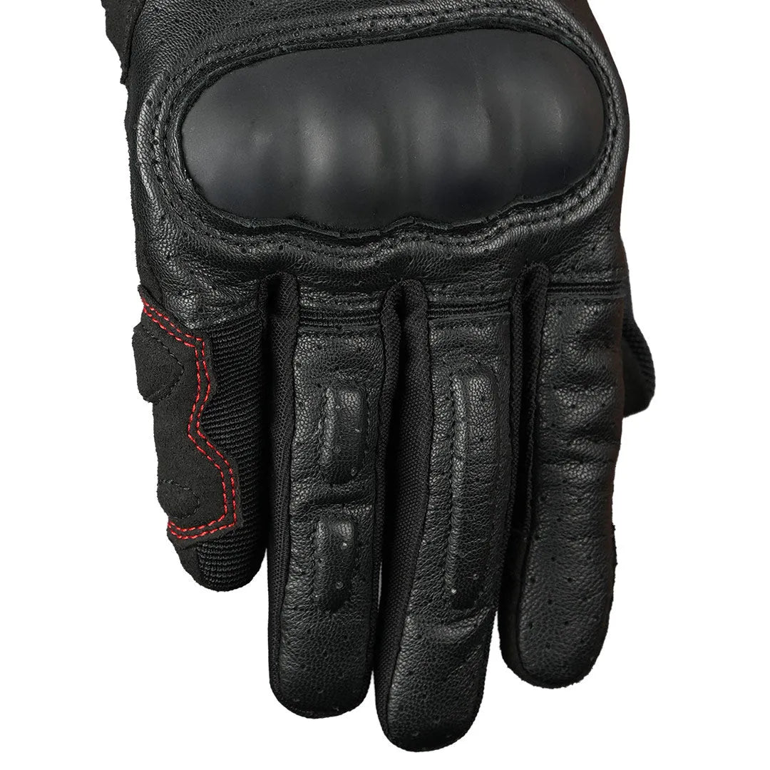 KORDA TRIAD RIDING GLOVES - RED