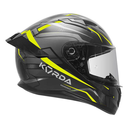 KORDA TOURANCE LEAD HELMET - FLUORESCENT YELLOW