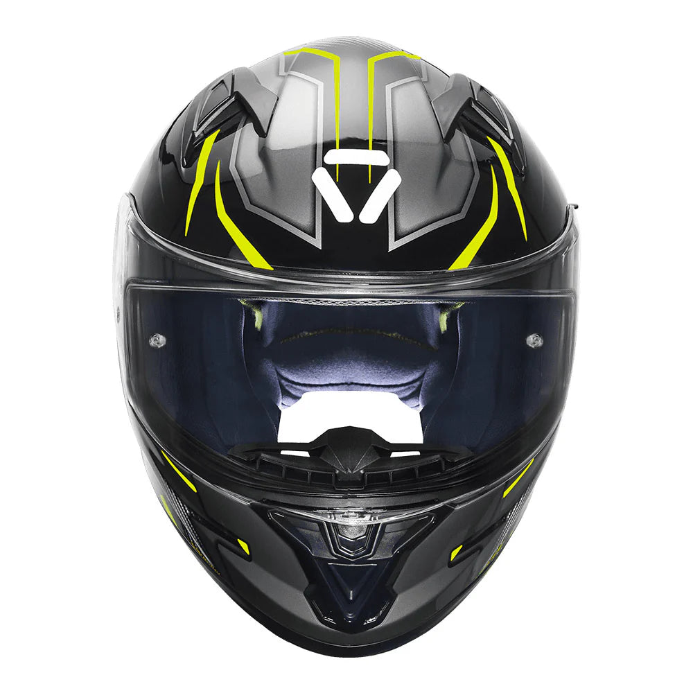 KORDA TOURANCE LEAD HELMET - FLUORESCENT YELLOW