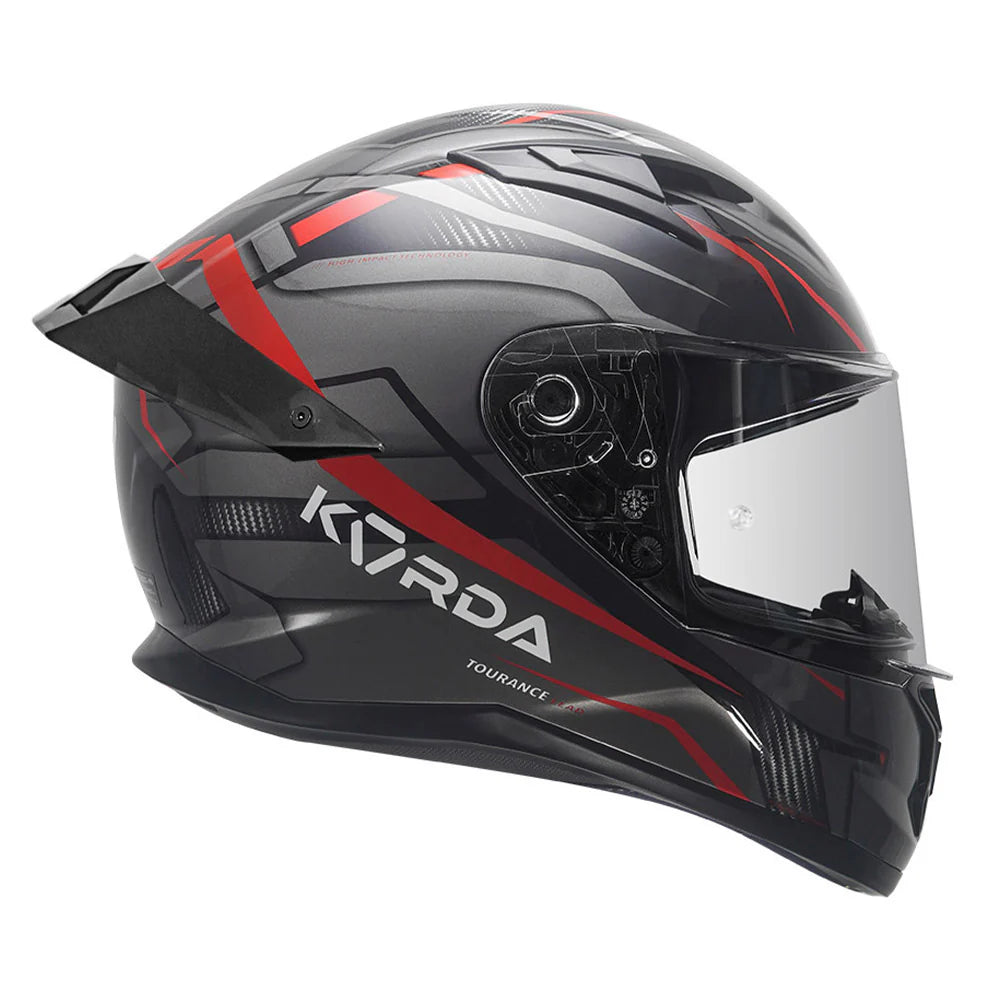 KORDA TOURANCE LEAD HELMET RED