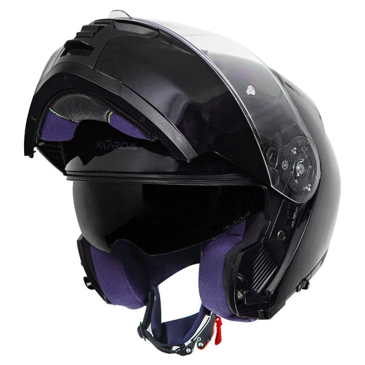 KORDA DISCOVERY SOLID MODULAR HELMET BLACK