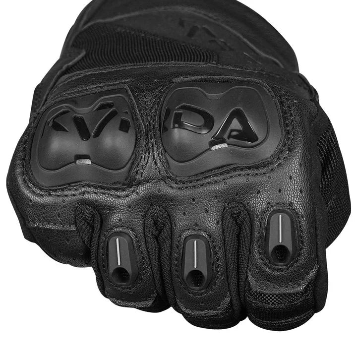 KORDA HYBRID RIDING GLOVES - FL YELLOW