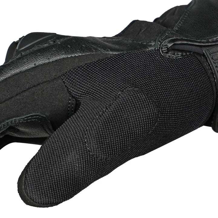 KORDA HYBRID RIDING GLOVES - FL YELLOW