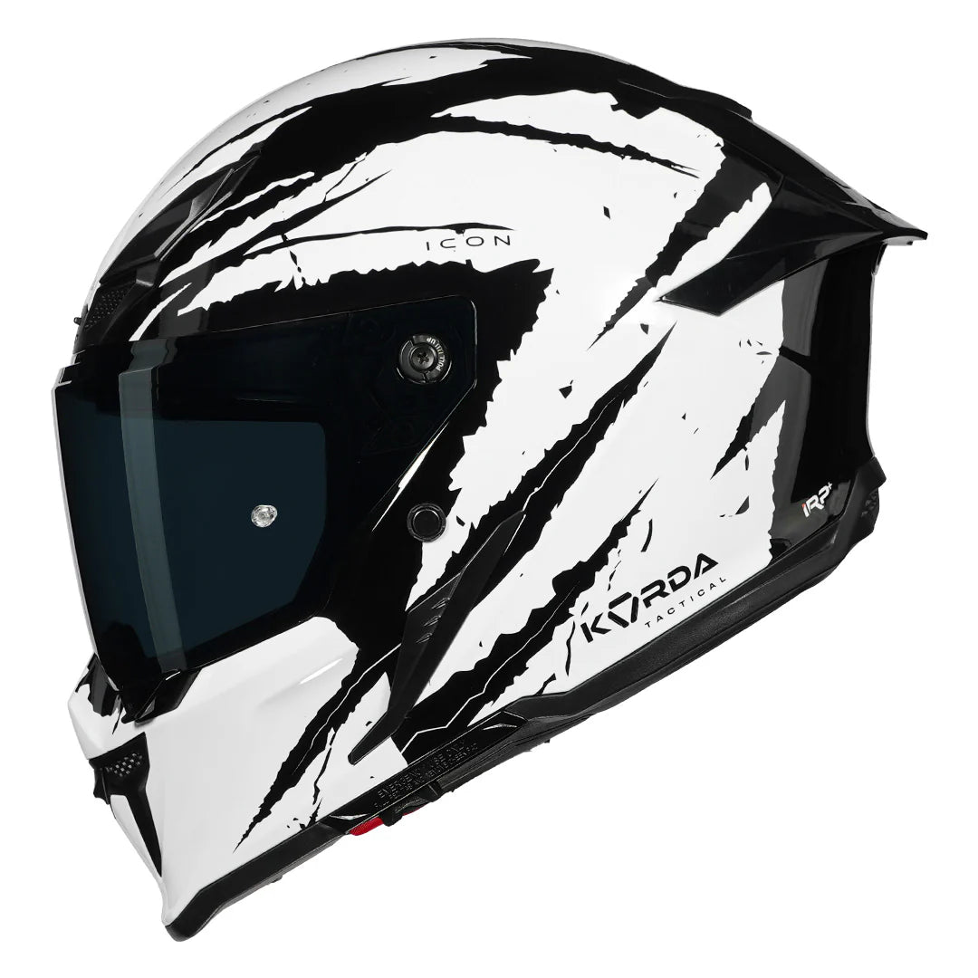 KORDA ICON FALLOUT HELMET - GLOSS WHITE