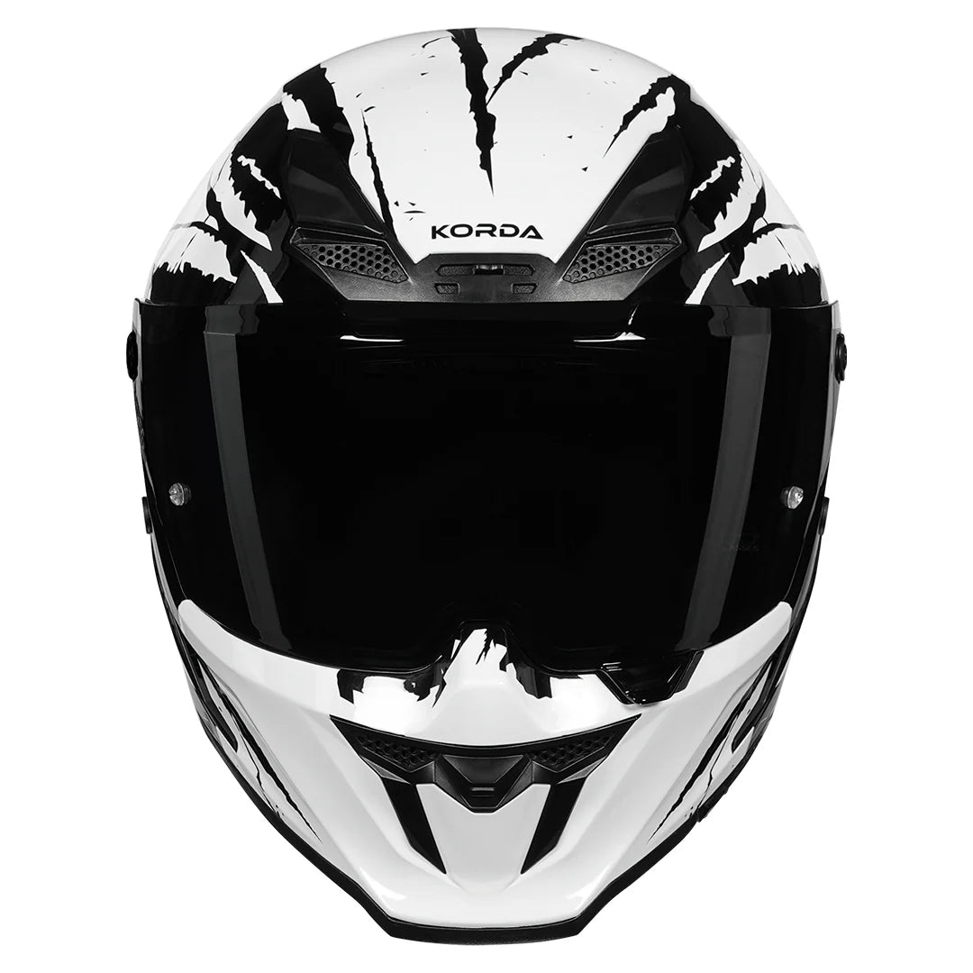 KORDA ICON FALLOUT HELMET - GLOSS WHITE
