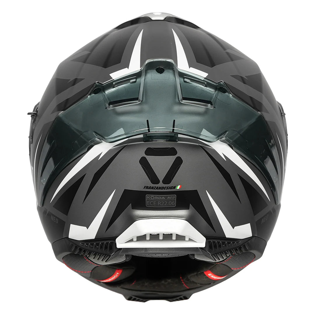 KORDA NEO ATOS MATT BLACK HELMET