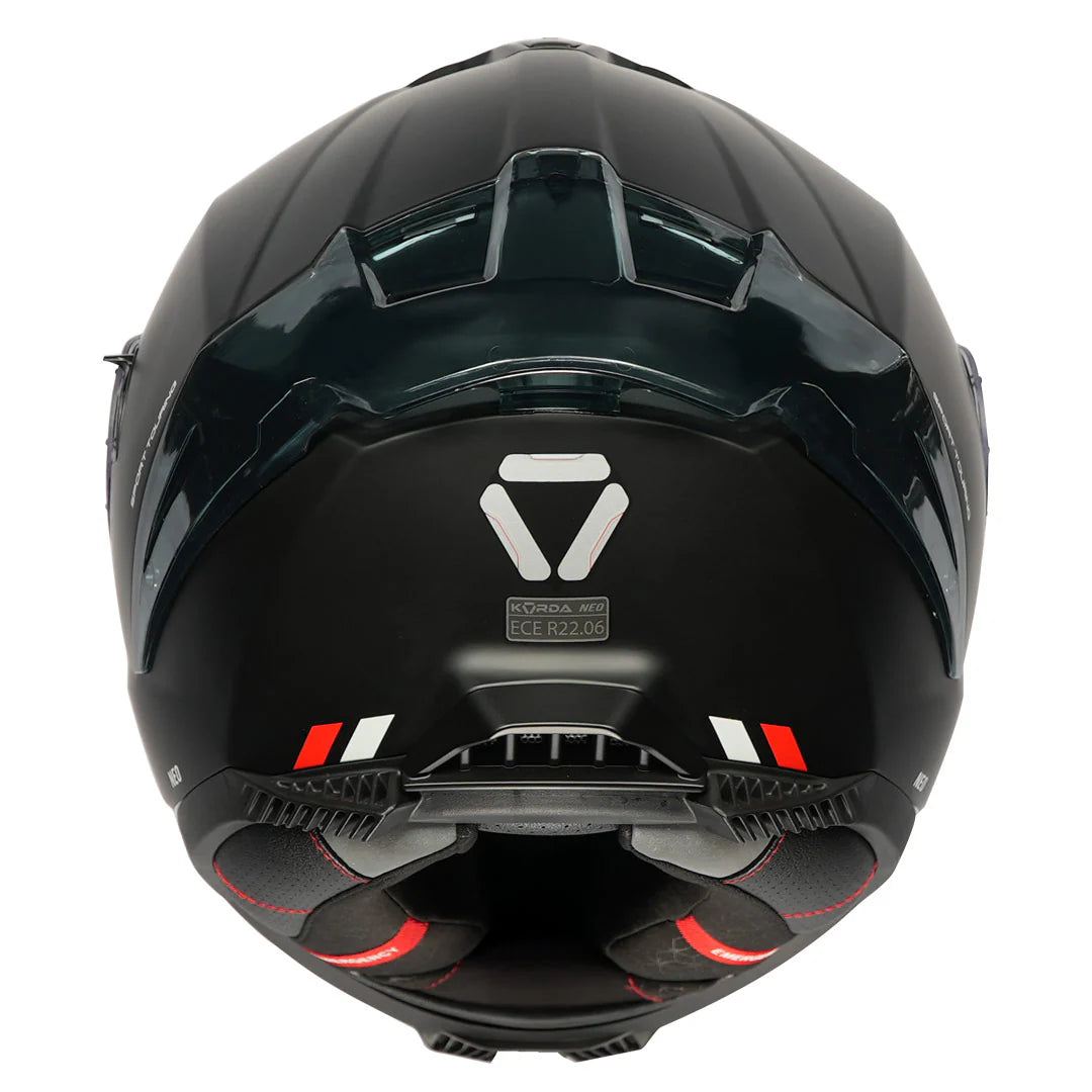 KORDA NEO SOLID MATT BLACK HELMET