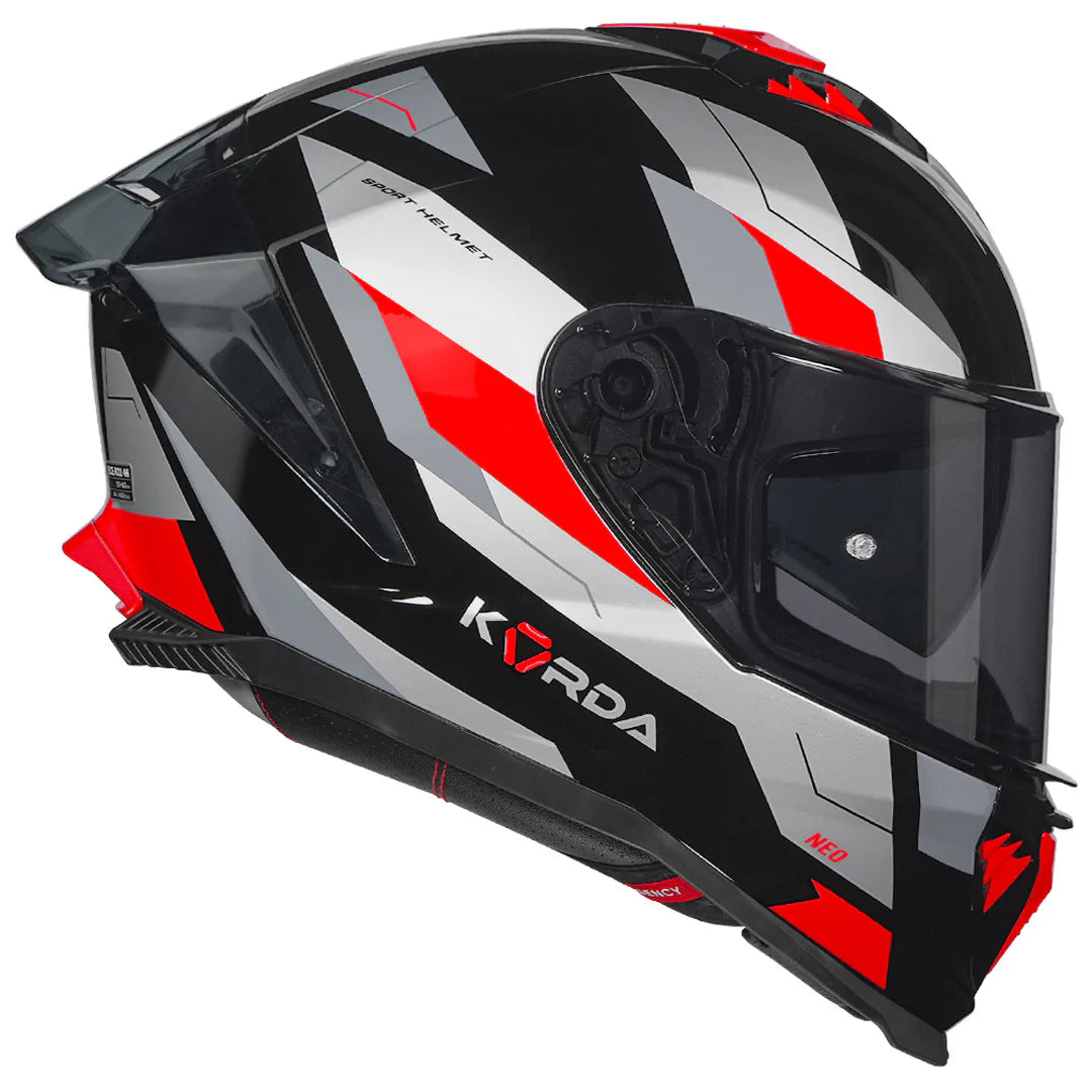 KORDA NEO TITAN GLOSS RED HELMET