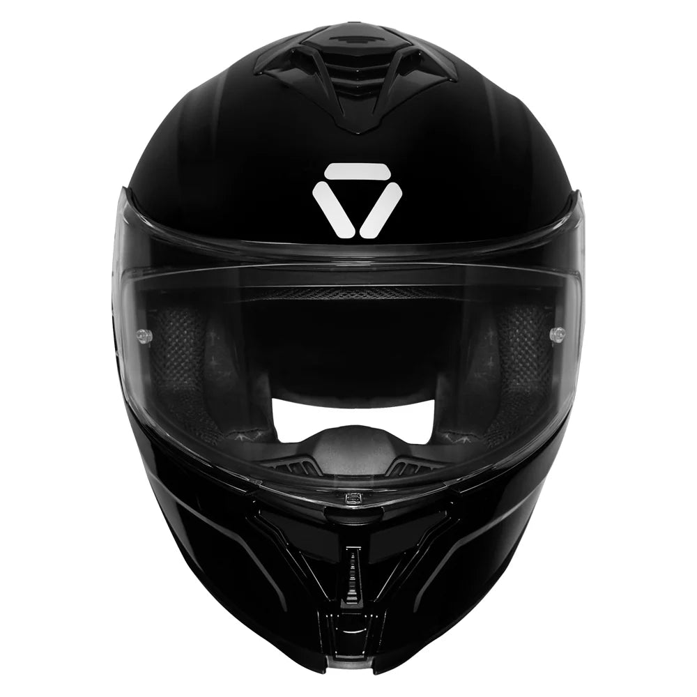 KORDA SHOCKWAVE SOLID GLOSS BLACK HELMET
