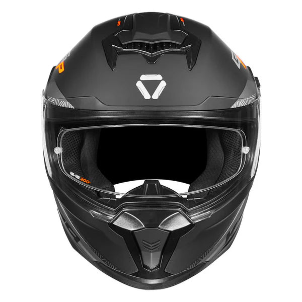 KORDA SONIC GP RAPIDE W/P HELMET - MATT ORANGE