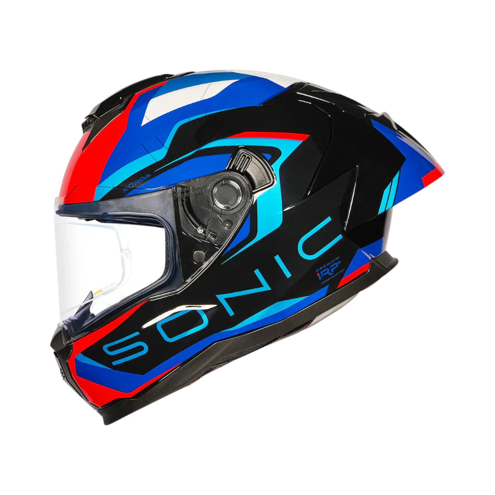 KORDA SONIC GP ROADLION HELMET - BLACK BLUE