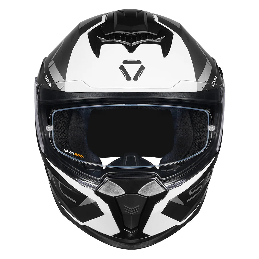 KORDA SONIC GP ROADLION HELMET - BLACK GREY