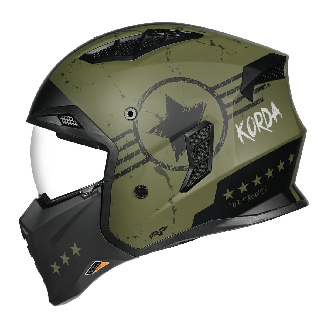 KORDA STROMTROOPER HERO HELMET - MATT GREEN