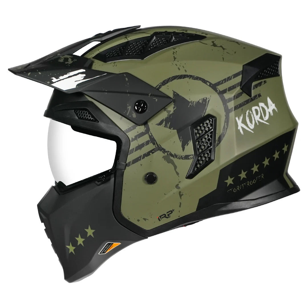 KORDA STROMTROOPER HERO HELMET - MATT GREEN