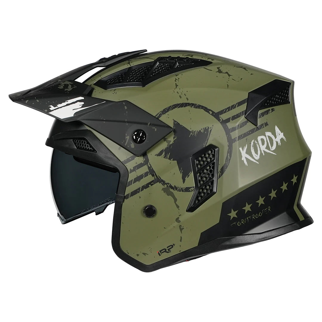 KORDA STROMTROOPER HERO HELMET - MATT GREEN